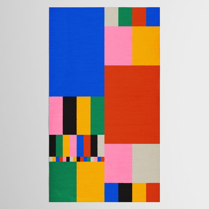Pixels: Bauhaus Edition Tablecloth Gallery Image 2