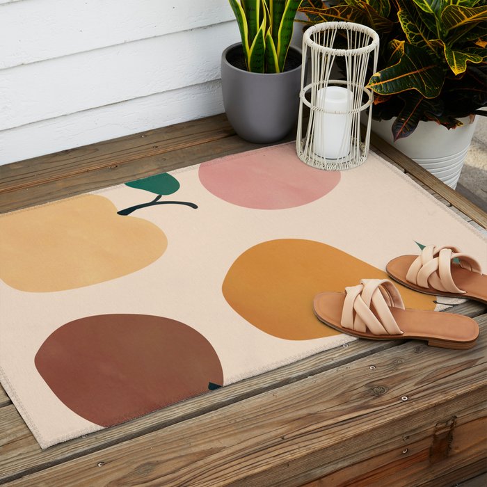 Four Fruit Outdoor Rug Gallery Image 2