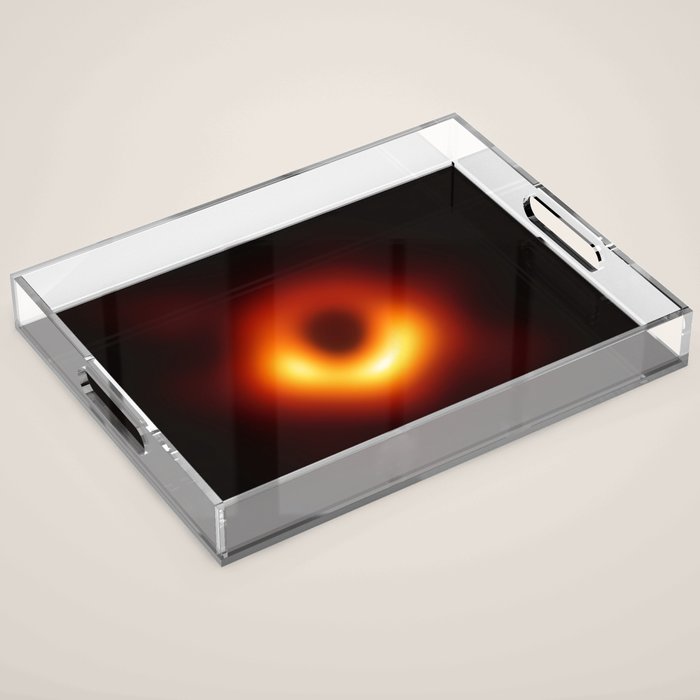 BLACK HOLE - First-Ever Image of a Black Hole Acrylic Tray Gallery Image 1