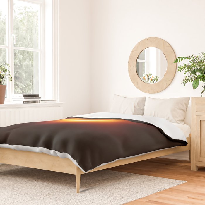 BLACK HOLE - First-Ever Image of a Black Hole Duvet Cover Gallery Image 2
