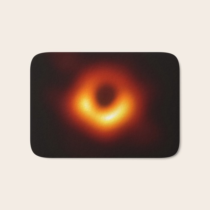 BLACK HOLE - First-Ever Image of a Black Hole Bath Mat Gallery Image 1