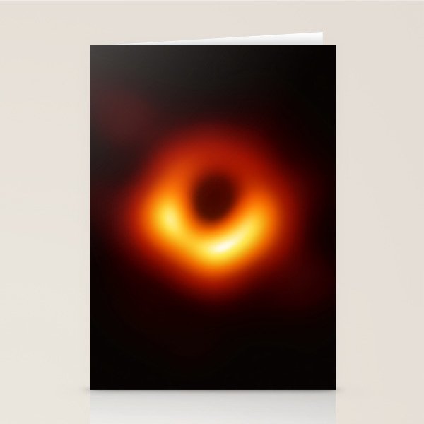 BLACK HOLE - First-Ever Image of a Black Hole Stationery Card Gallery Image 1