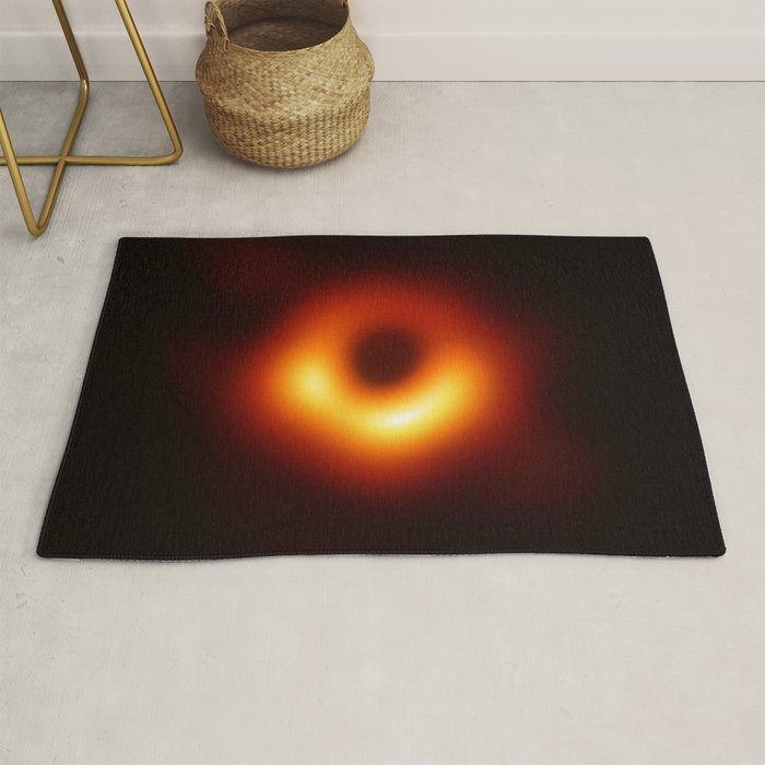 BLACK HOLE - First-Ever Image of a Black Hole Rug Gallery Image 1