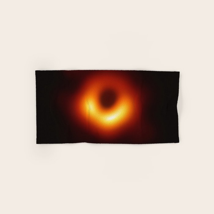BLACK HOLE - First-Ever Image of a Black Hole Bath Towel Gallery Image 1