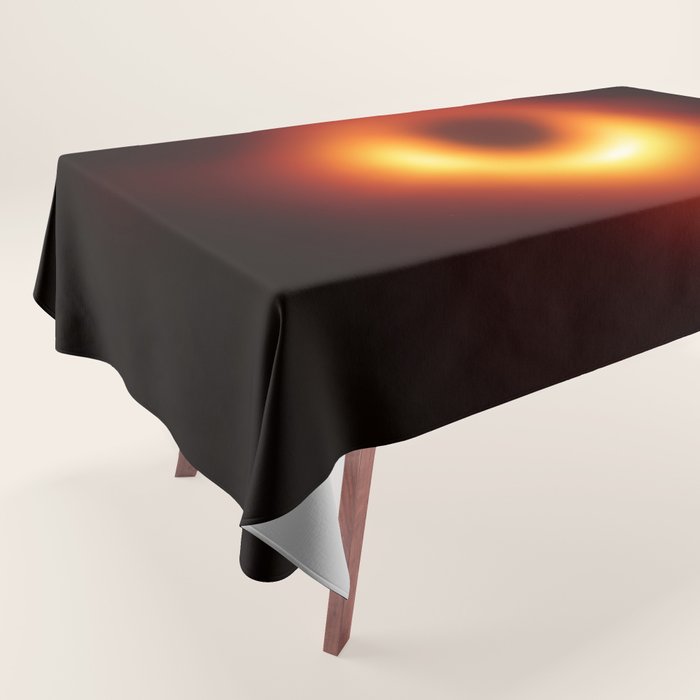 Black Hole - First-Ever Image Of A Black Hole Tablecloth Gallery Image 1