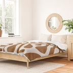 Linocut Plant #2 Duvet Cover Gallery Image 2