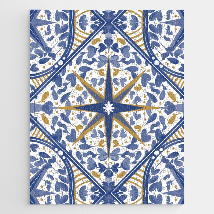 Intricate nature circular tiles B24 Jigsaw Puzzle Gallery Image 1
