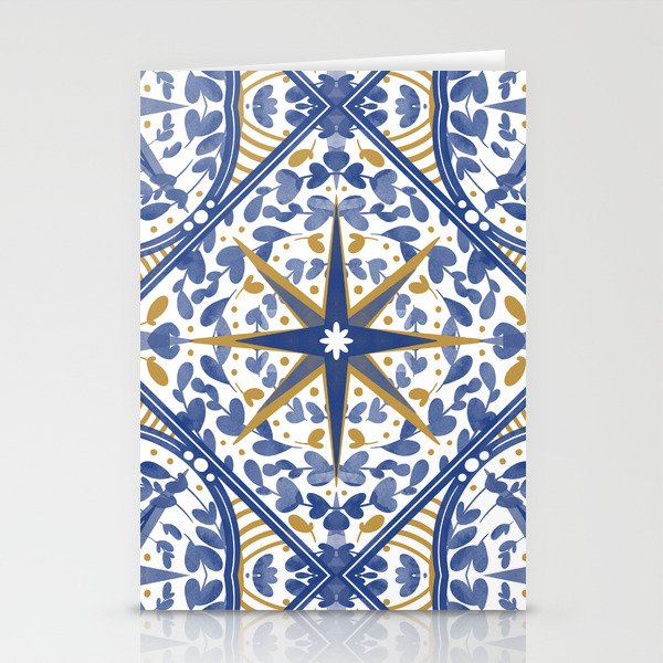 Intricate nature circular tiles B24 Stationery Card Gallery Image 2