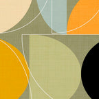 mid century geometric winter 4 Coffee Mug Gallery Image 2