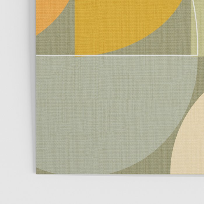 mid century geometric winter 4 Poster Gallery Image 3