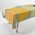 mid century geometric winter 4 Tablecloth Gallery Image 1