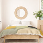 mid century geometric winter 4 Duvet Cover Gallery Image 3