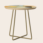 mid century geometric winter 4 Side Table Gallery Image 1