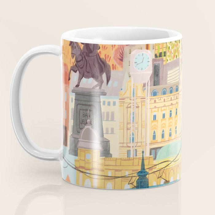 Zagreb Coffee Mug Gallery Image 3