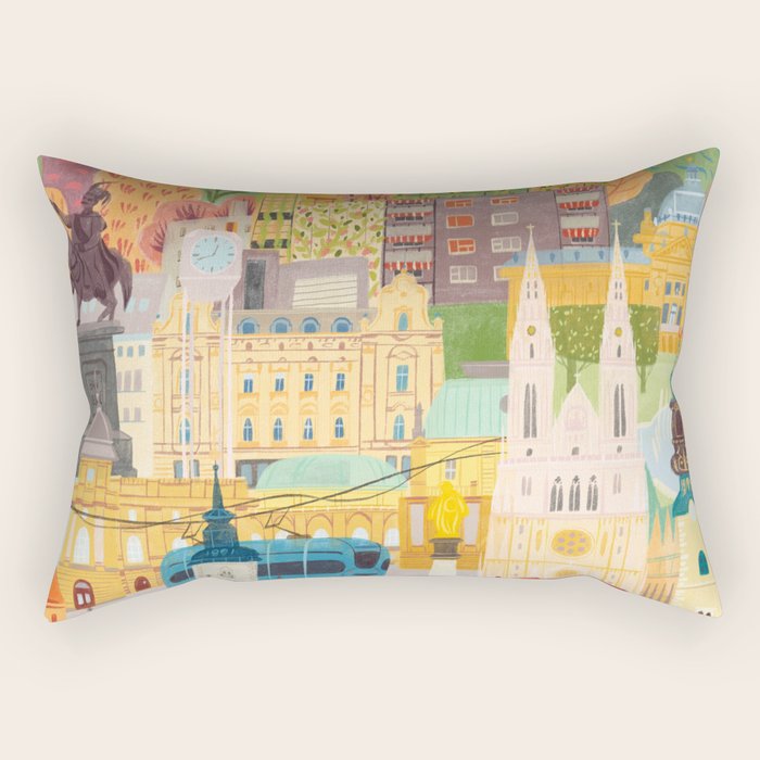 Zagreb Rectangular Pillow Gallery Image 2
