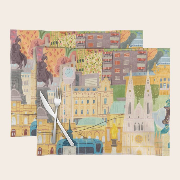Zagreb Placemat Gallery Image 1