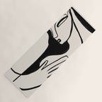 Abstract Female Figure 24 Yoga Mat Gallery Image 1