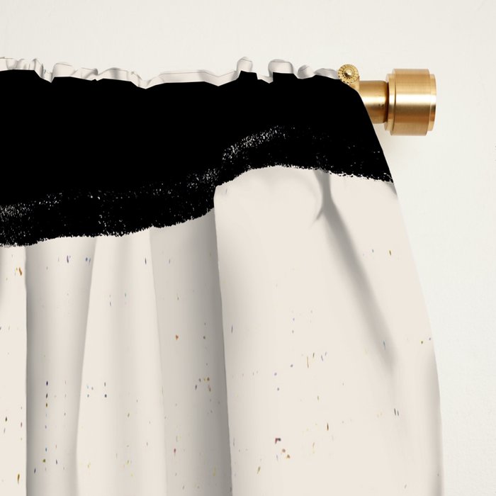 Abstract Female Figure 24 Window Curtain Gallery Image 2