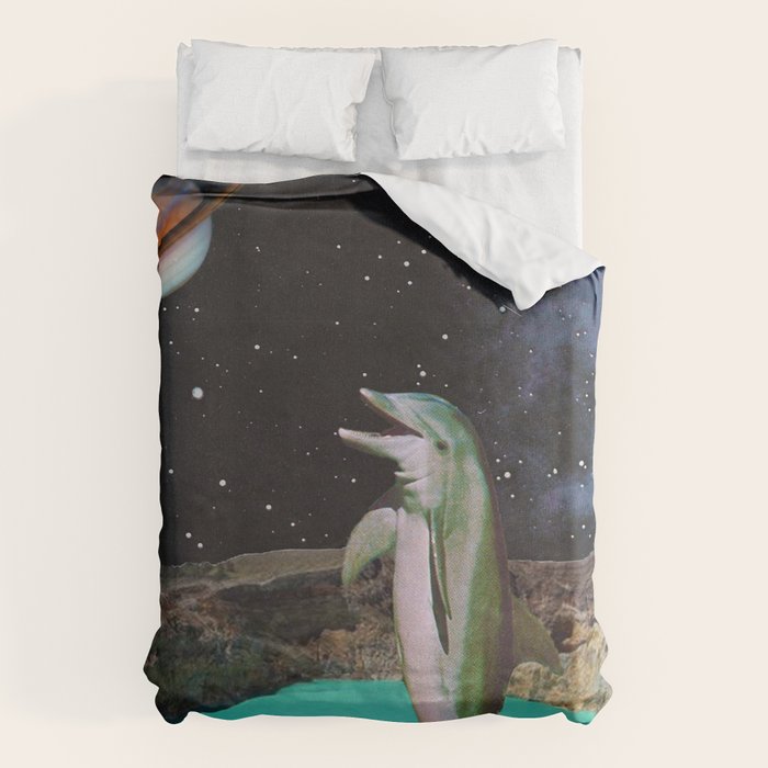 Planet Dolphin Duvet Cover Gallery Image 6