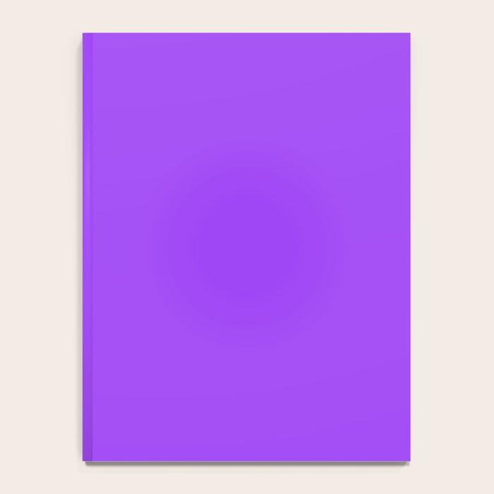 Bright Fluorescent Neon Purple Notebook Gallery Image 4