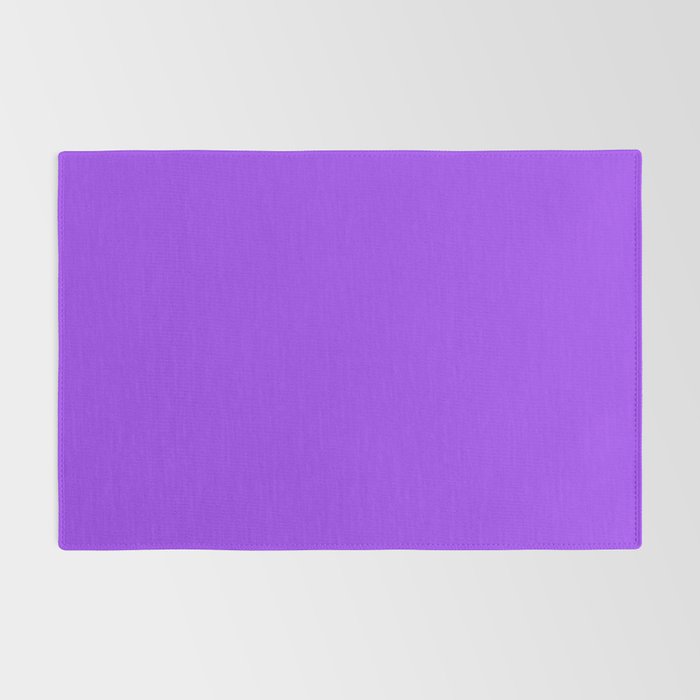 Bright Fluorescent Neon Purple Rug Gallery Image 2