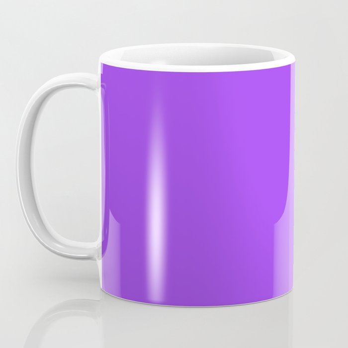 Bright Fluorescent Neon Purple Coffee Mug  Society6
