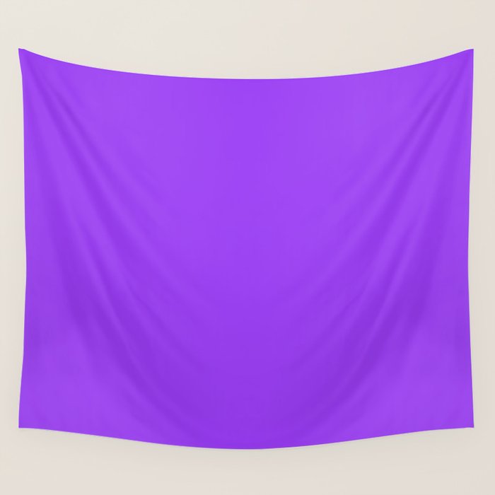 Bright Fluorescent Neon Purple Wall Tapestry Gallery Image 4