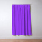 Bright Fluorescent Neon Purple Window Curtain Gallery Image 3
