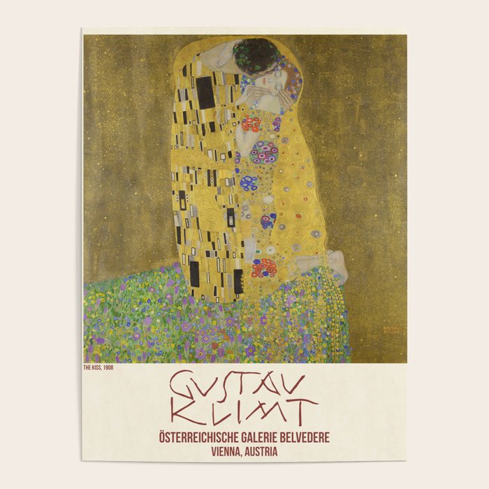 The Kiss by Gustav Klimt Poster Gallery Image 4