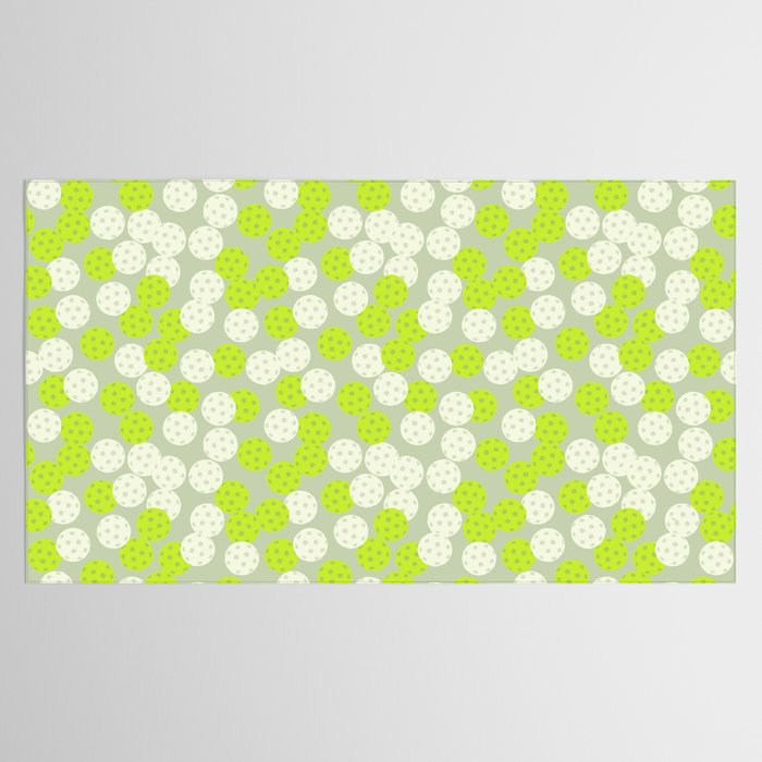Pickleball Ball Pattern Tablecloth Gallery Image 2