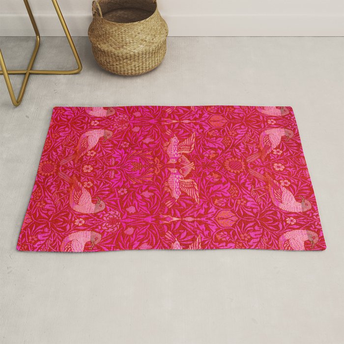 Indian Summer Rich Pink Rug Gallery Image 1