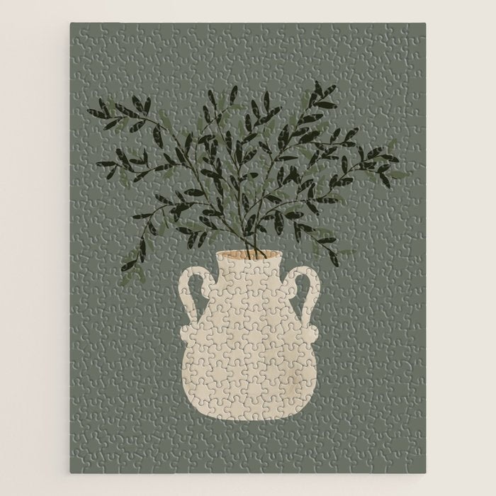Vase no. 31 with Winter Greenery  Jigsaw Puzzle Gallery Image 1