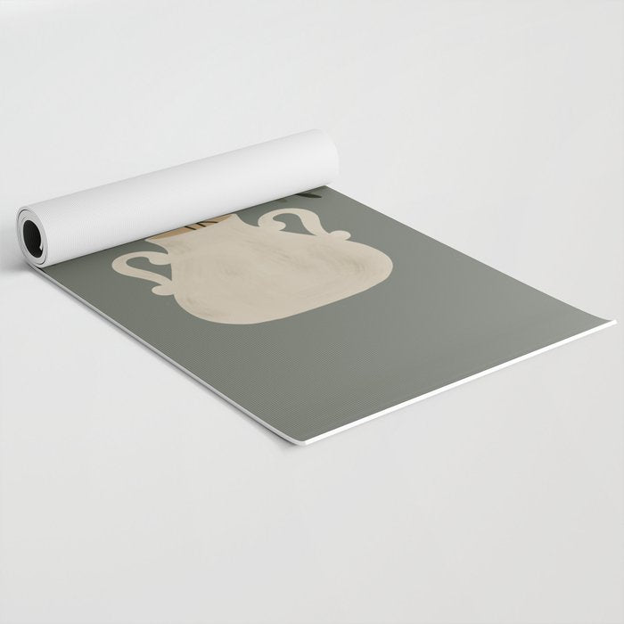 Vase no. 31 with Winter Greenery  Yoga Mat Gallery Image 2