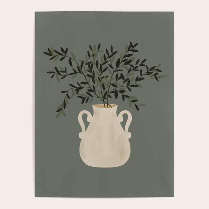 Vase no. 31 with Winter Greenery  Poster Gallery Image 4