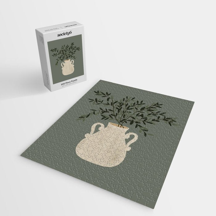 Vase no. 31 with Winter Greenery  Jigsaw Puzzle Gallery Image 2