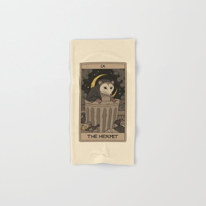 The Hermit - Possum Tarot Bath Towel Gallery Image 1