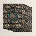 Sri Yantra  / Sri Chakra Marble and Gold Wrapping Paper Gallery Image 3