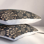 Sri Yantra  / Sri Chakra Marble and Gold Pillow Sham Gallery Image 3