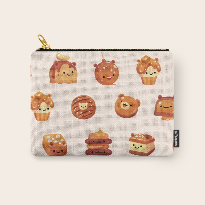 Salted caramel bear Carry All Pouch Gallery Image 1
