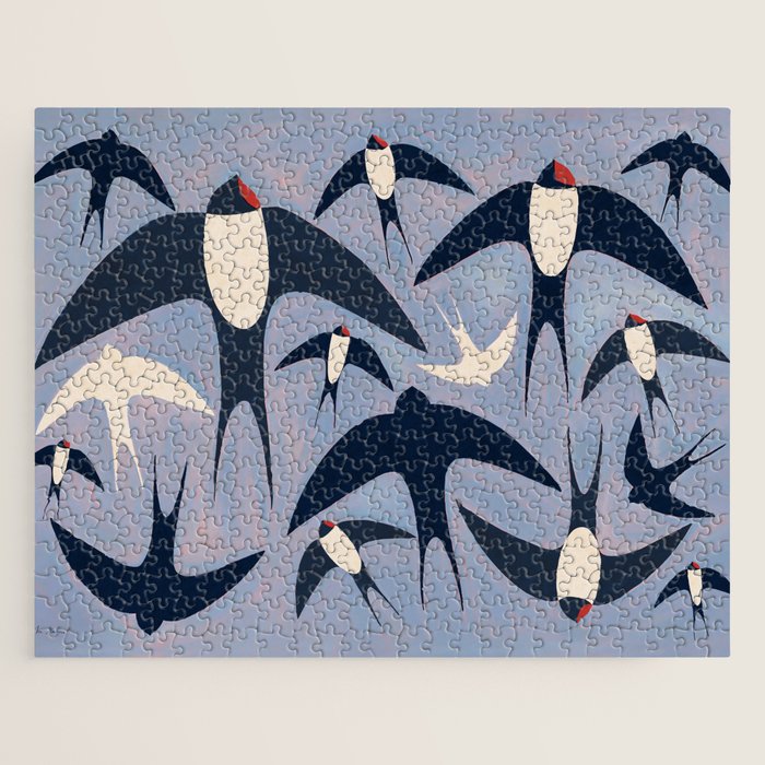 Swallows Jigsaw Puzzle Gallery Image 1