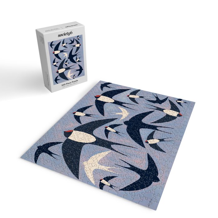 Swallows Jigsaw Puzzle Gallery Image 2