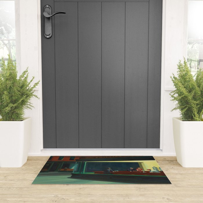 Nighthawks by Edward Hopper  Welcome Mat Gallery Image 3