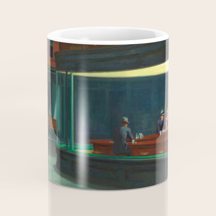 Nighthawks by Edward Hopper  Coffee Mug Gallery Image 4