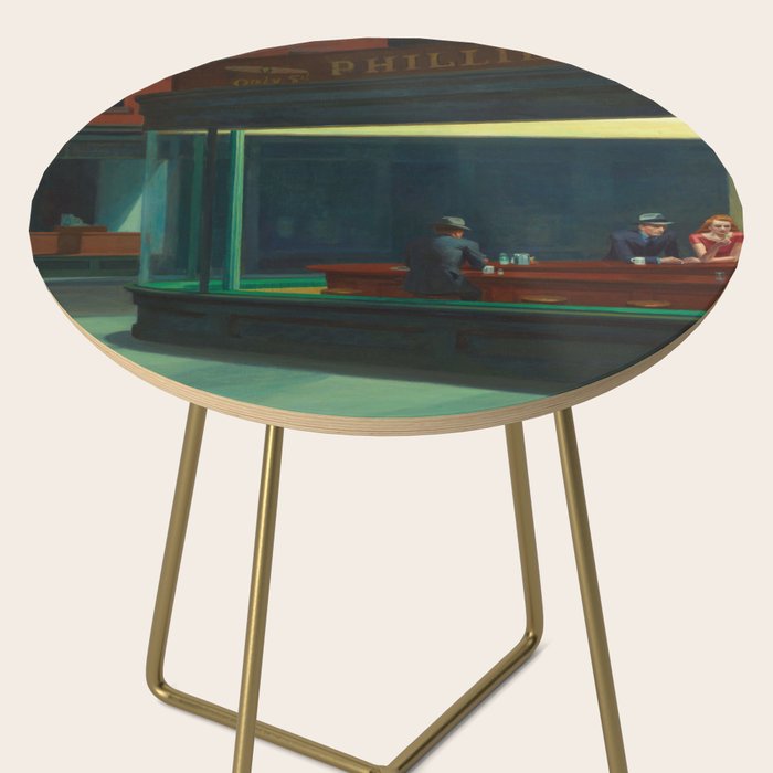 Nighthawks by Edward Hopper  Side Table Gallery Image 2