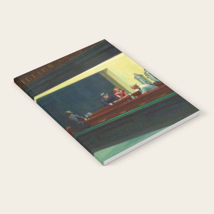 Nighthawks by Edward Hopper  Notebook Gallery Image 2