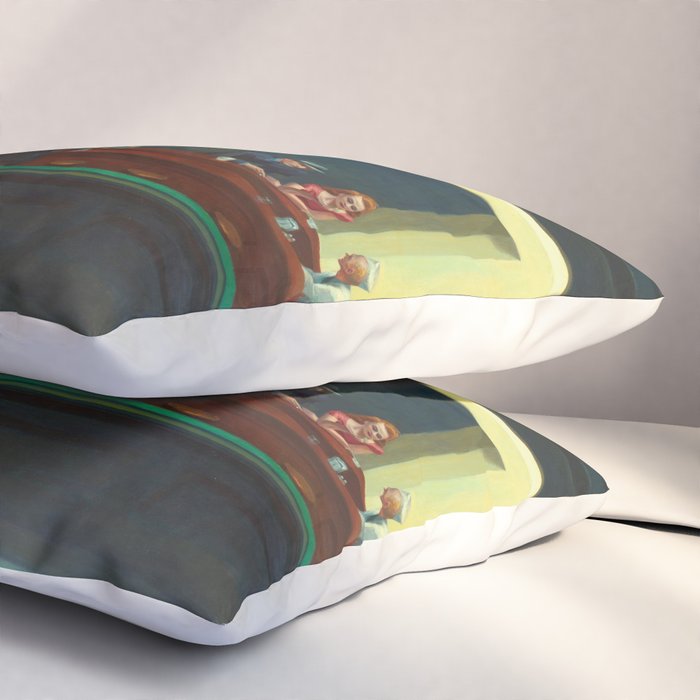 Nighthawks by Edward Hopper  Pillow Sham Gallery Image 3