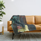 Nighthawks by Edward Hopper  Throw Blanket Gallery Image 1