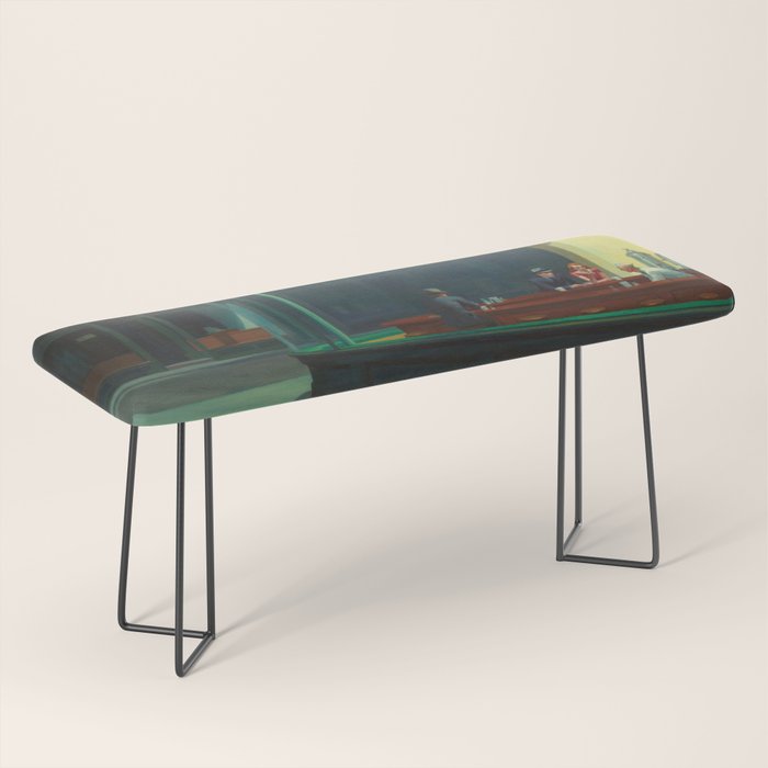 Nighthawks by Edward Hopper  Bench Gallery Image 1