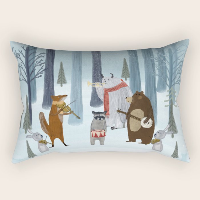 nature symphony Rectangular Pillow Gallery Image 1