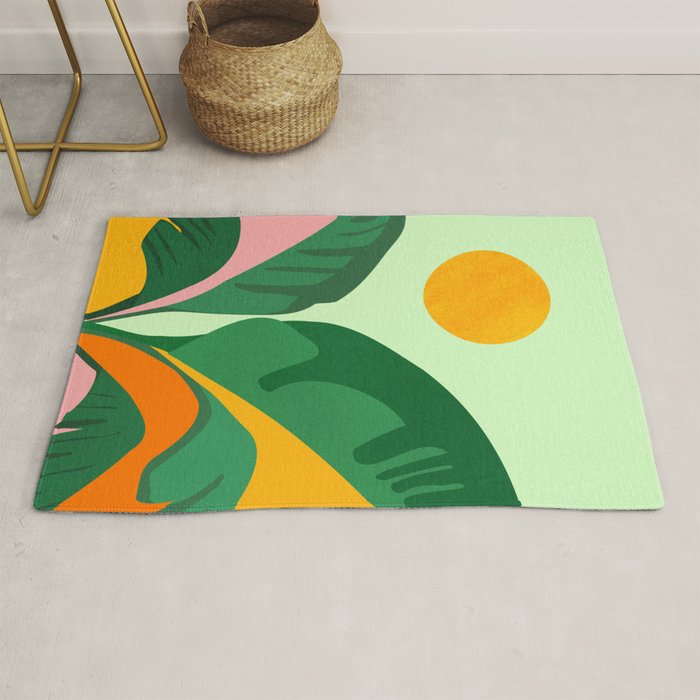 Things Are Looking Up / Tropical Greenery Rug Gallery Image 1